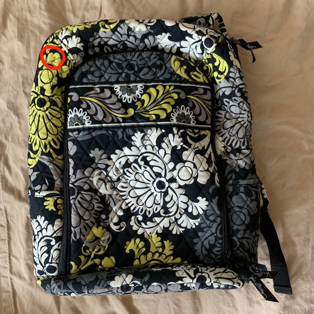 Vera Bradley Baroque Laptop Backpack